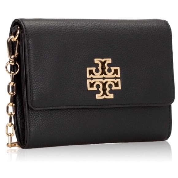 Tory Burch Handbags - New Authentic Tory Burch Britten Wallet Chain  bag